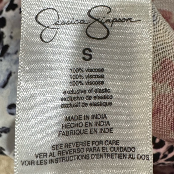 Jessica Simpson Women's Animal Print Slip Dress - Picture 10 of 10